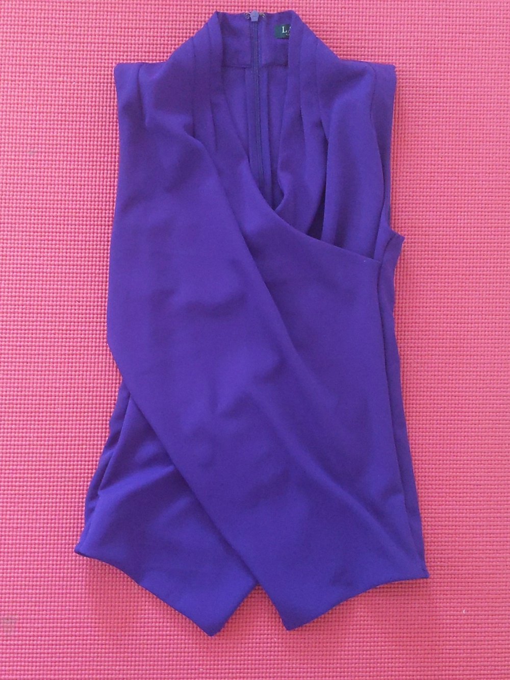 Lauren Ralph Lauren purple sleeveless top PXS